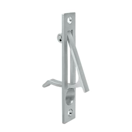 Patioplus 4 in. Edge Pull- Satin Chrome - Solid PA3847621